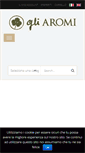 Mobile Screenshot of gliaromi.it